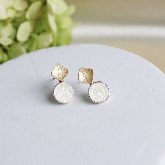 Druzy Drop Earrings