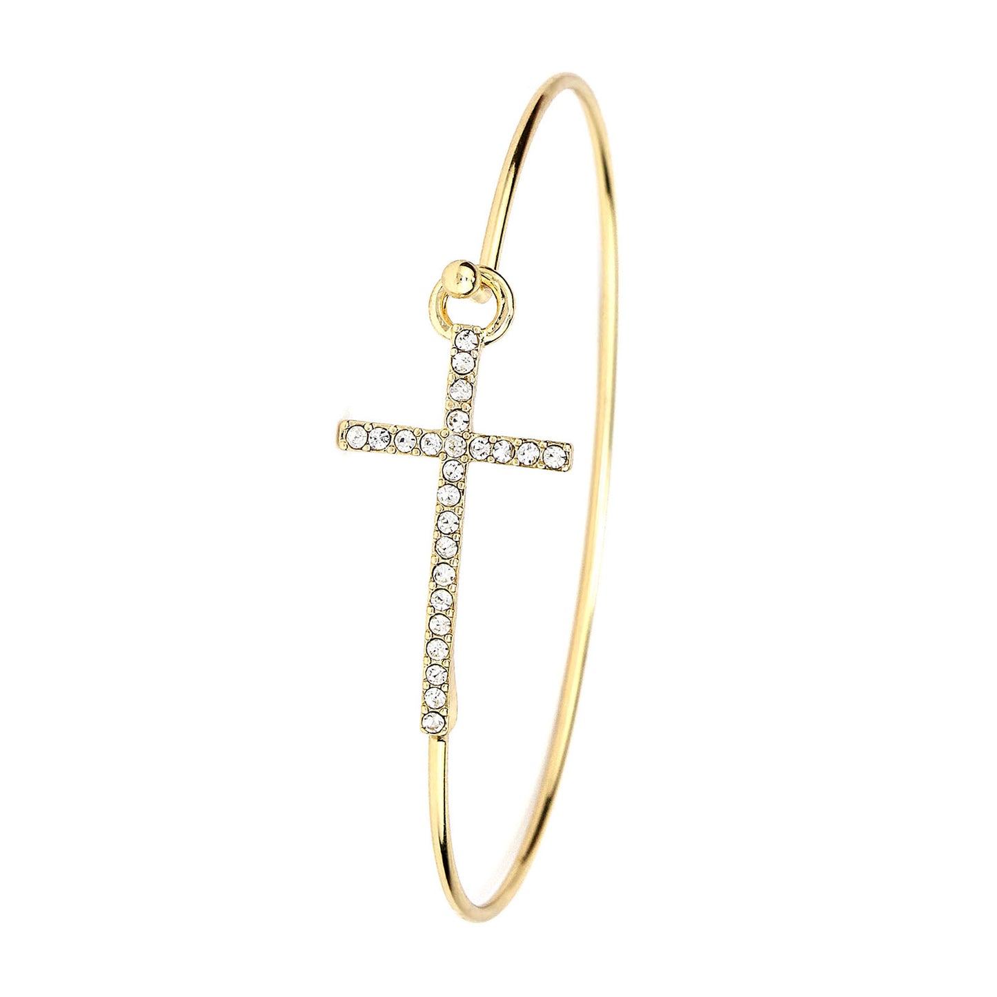 Crystal Cross Bracelet