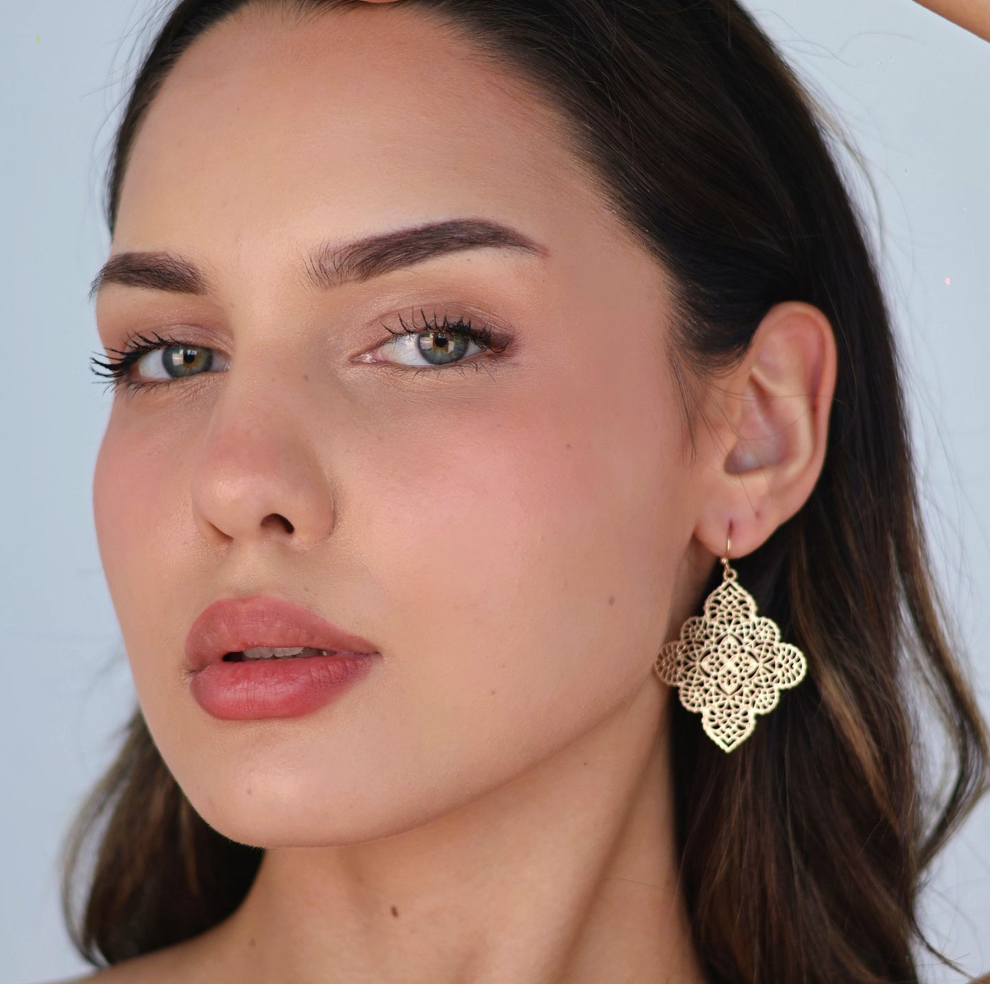 Floral Filigree Earrings